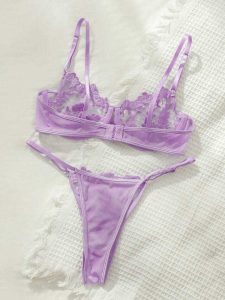 ست لباس زیر دانتل کد 308