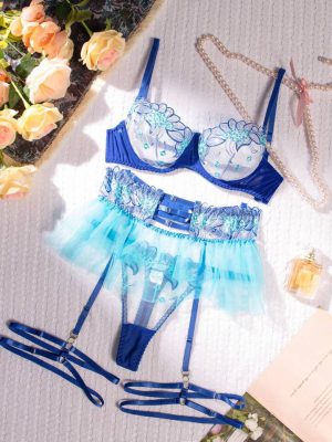 لباس زیر آبی 5 تکه کد 318