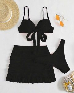 مایو 3 تیکه دامنی کد 1006