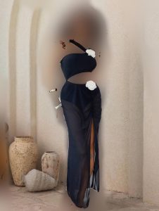 ست مایو گلدار با رومایویی کد 654