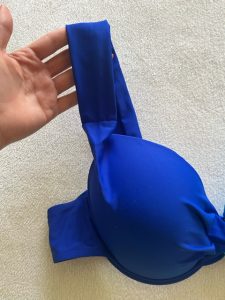 سوتین تک مایو رنگ آبی کد 95