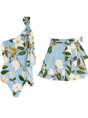 مایو دامندار آبی کد 1036