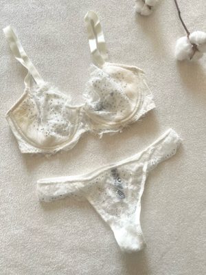 ست شورت و سوتین عروس