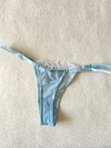 ست شورت و سوتین آبی کد 351