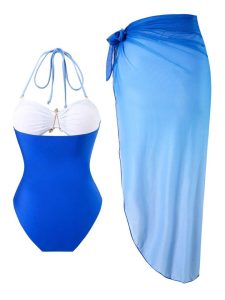 مونوکینی همراه با رومایویی کد 681