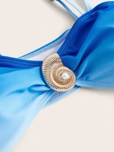 مایو نیمه فاق بلند بالاتنه L پایین تنه M کد 889