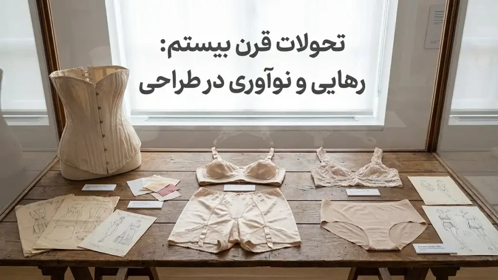 تاریخچه لباس زیر زنانه: از ریشههای باستان تا مد نوین تحولات قرن بیستم: رهایی و نوآوری در طراحی