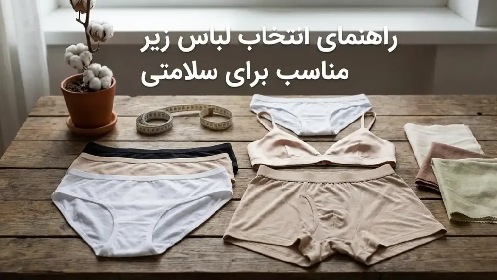 چرا لباس زیر تنگ مضره؟ راهنمای انتخاب لباس زیر مناسب برای سلامتی