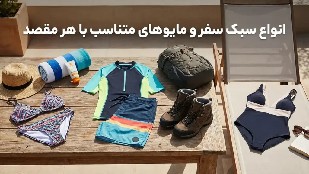 بهترین انتخاب مایو برای سفر انواع سبک سفر و مایوهای متناسب با هر مقصد