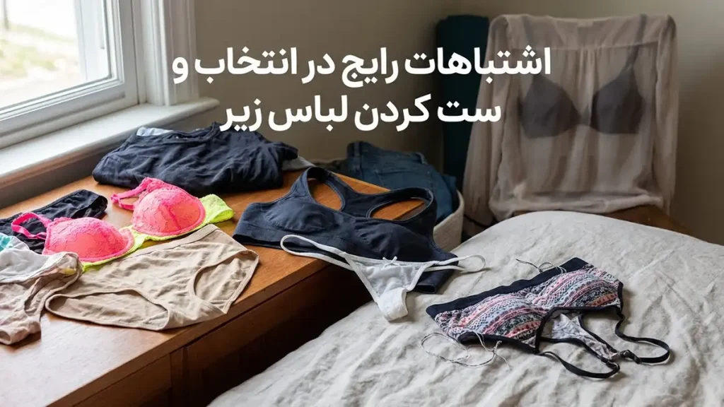 ست کردن لباس زیر با استایل روزانه: راهنمای جامع اشتباهات رایج در انتخاب و ست کردن لباس زیر
