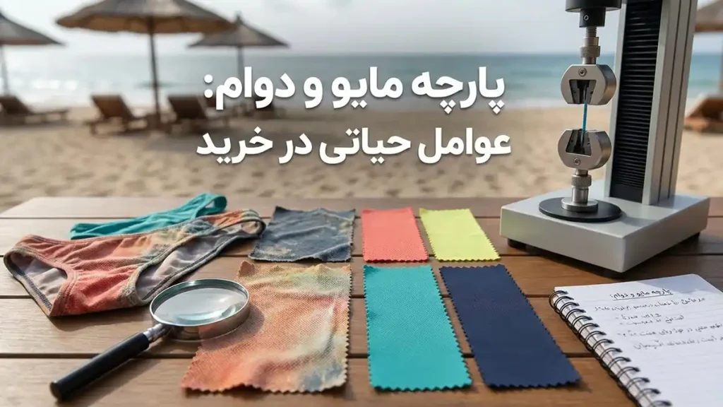 مایو مناسب برای تفریحهای ساحلی: راهنمای جامع انتخاب جنس پارچه و دوام مایو: فاکتورهای حیاتی در خرید