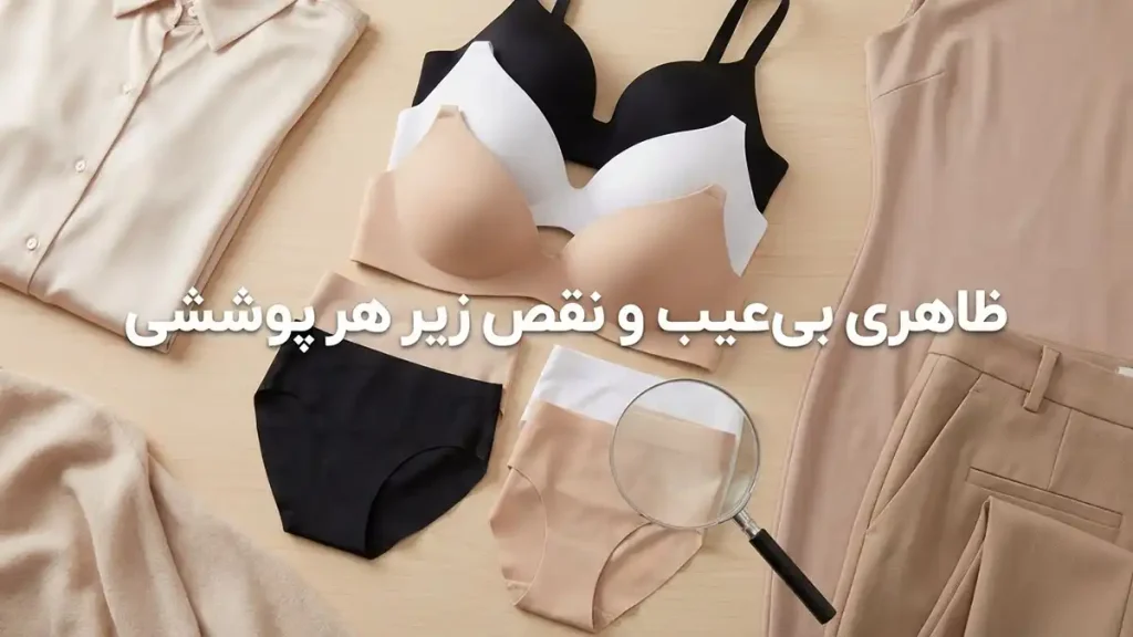 لباس زیر بدون درز چیست؟ آشنایی با ساختار و تفاوت آن ظاهری بیعیب و نقص زیر هر پوششی