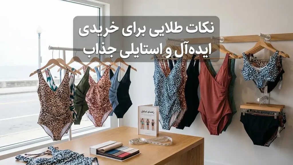 مایو مناسب بدنهای پهن شانه: راهنمای جامع انتخاب نکات طلایی برای خریدی بینقص و استایلی جذاب