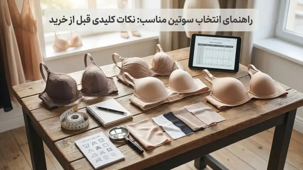 بهترین مدل سوتین برای لباس یقه باز راهنمای انتخاب سوتین مناسب: نکات کلیدی قبل از خرید