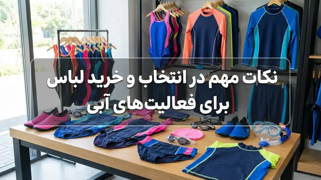 مایو مخصوص تفریحات آبی: راهنمای جامع انتخاب و نگهداری نکات مهم در انتخاب و خرید مایو مخصوص تفریحات آبی