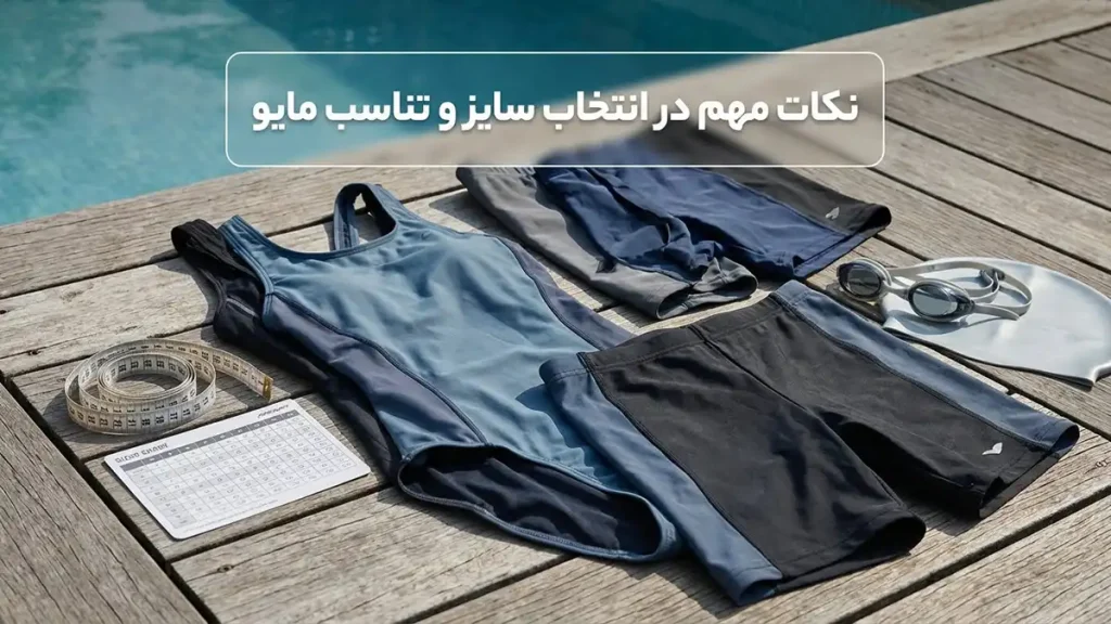 مایو مناسب فعالیتهای طولانی: راهنمای جامع انتخاب و نگهداری نکات مهم در انتخاب سایز و تناسب مایو