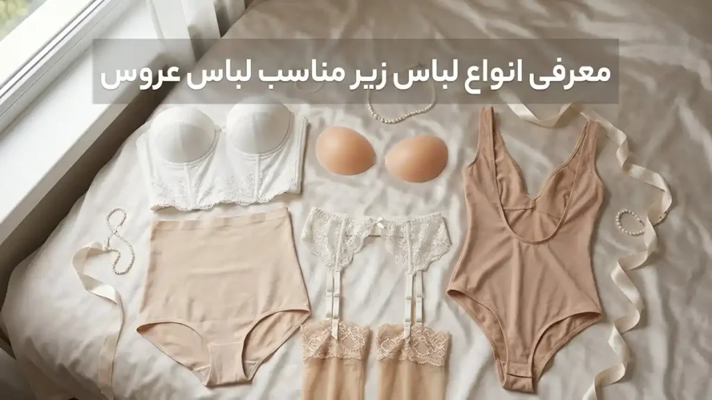 راهنمای جامع انتخاب لباس زیر مناسب لباس عروس معرفی انواع لباس زیر مناسب لباس عروس