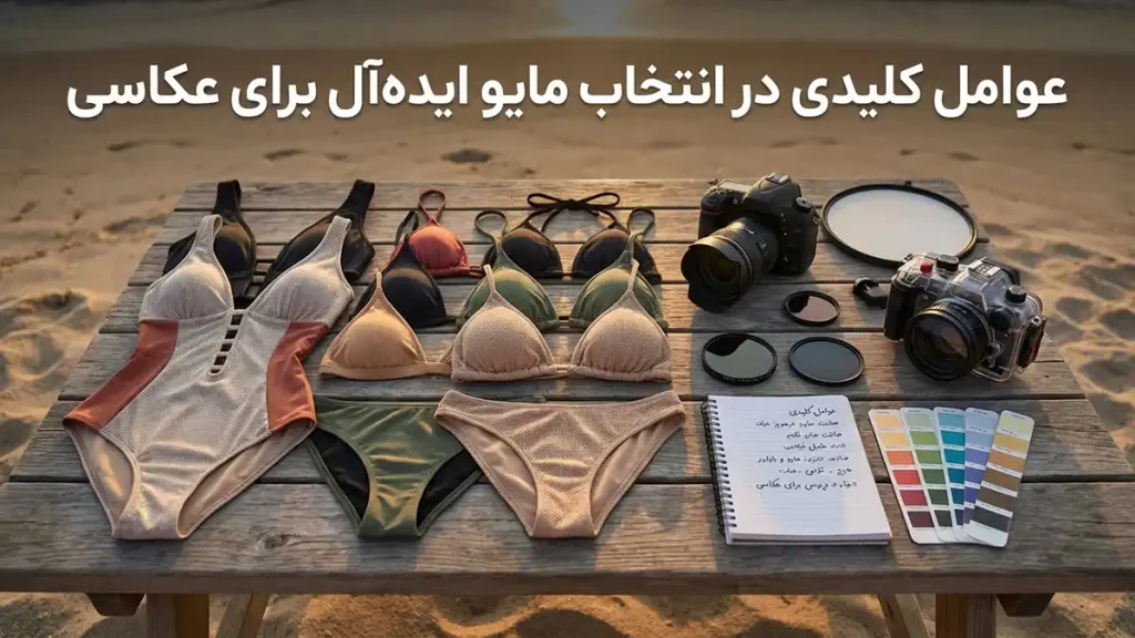 مایو مناسب عکاسی حرفهای ساحلی فاکتورهای کلیدی در انتخاب مایو ایدهآل برای عکاسی