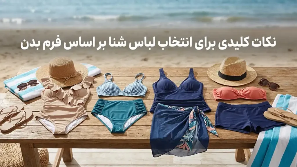 مایو مناسب برای تفریحهای ساحلی: راهنمای جامع انتخاب نکات کلیدی برای انتخاب مایو بر اساس فرم بدن