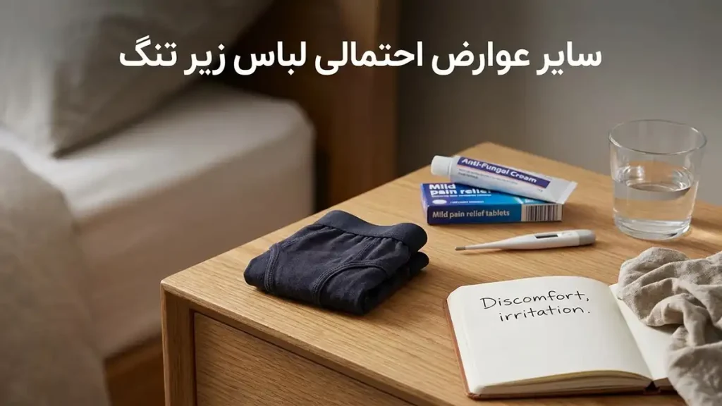 چرا لباس زیر تنگ مضره؟ سایر عوارض احتمالی لباس زیر تنگ