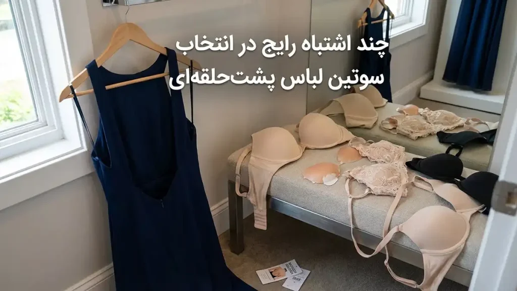 چطور سوتین مناسب لباس پشتحلقهای پیدا کنیم: راهنمای جامع چند اشتباه رایج در انتخاب سوتین لباس پشتحلقهای