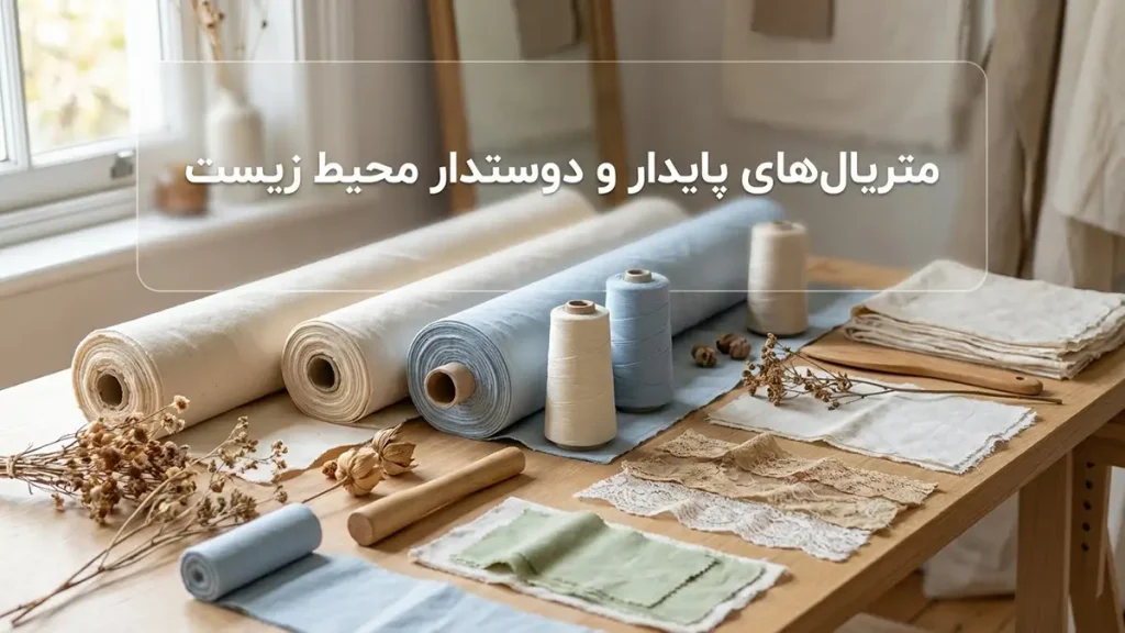 ترند لباس زیر زنانه: کاوشی در دنیای مد و راحتی متریالهای پایدار و دوستدار محیط زیست