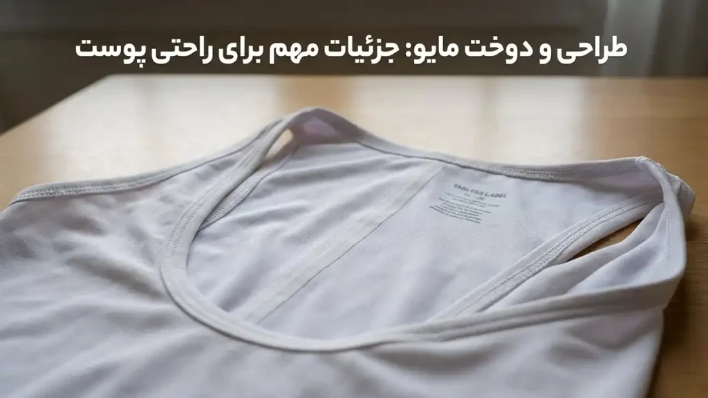 مایو مناسب پوستهای حساس: راهنمای جامع برای انتخاب طراحی و دوخت مایو: جزئیات مهم برای راحتی پوست