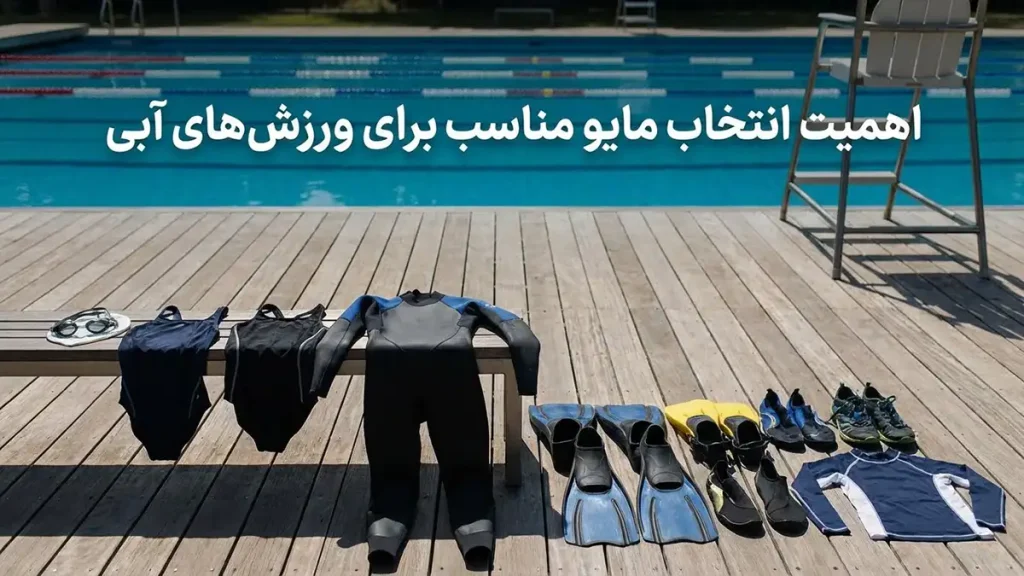 مایو مناسب ورزشهای آبی اهمیت انتخاب مایو مناسب برای ورزشهای آبی