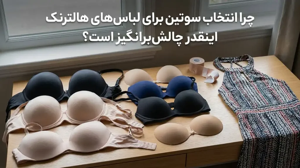 چطور سوتین مناسب لباس پشتحلقهای پیدا کنیم: راهنمای جامع چرا انتخاب سوتین برای لباسهای پشتحلقهای چالشبرانگیز است؟