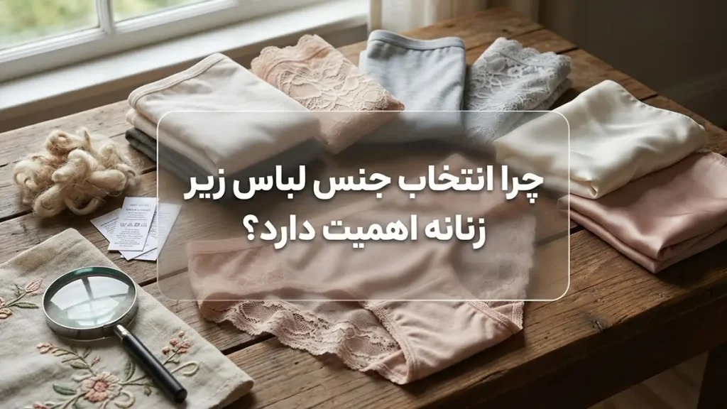 بهترین جنس لباس زیر زنانه: راهنمای جامع چرا انتخاب جنس لباس زیر زنانه اهمیت دارد؟