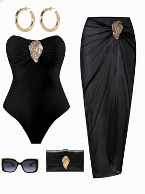 ست مایو و رومایویی حریر کد 690