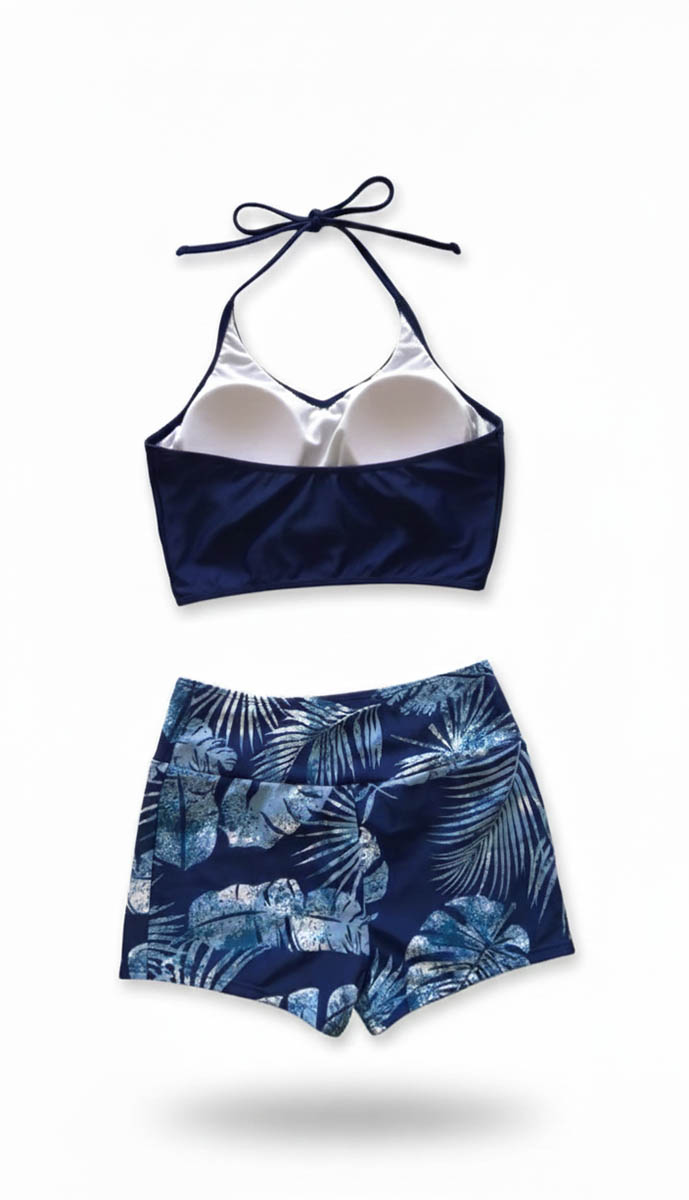 مایو دو تیکه پادار کد 881