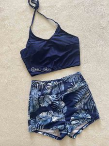 مایو دو تیکه پادار کد 881