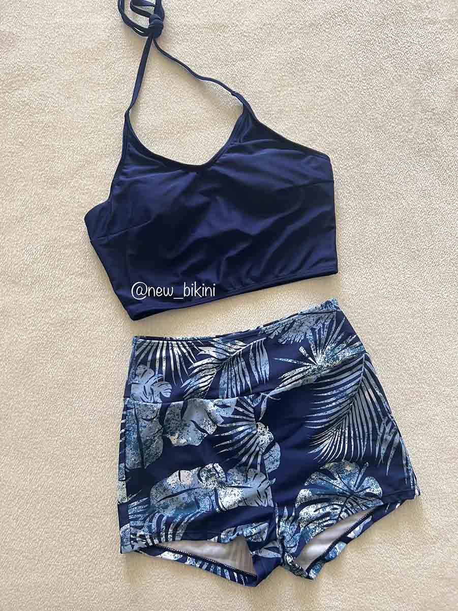 مایو دو تیکه پادار کد 881