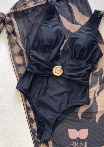 مایو یک تیکه با کاور دامنی کد 657