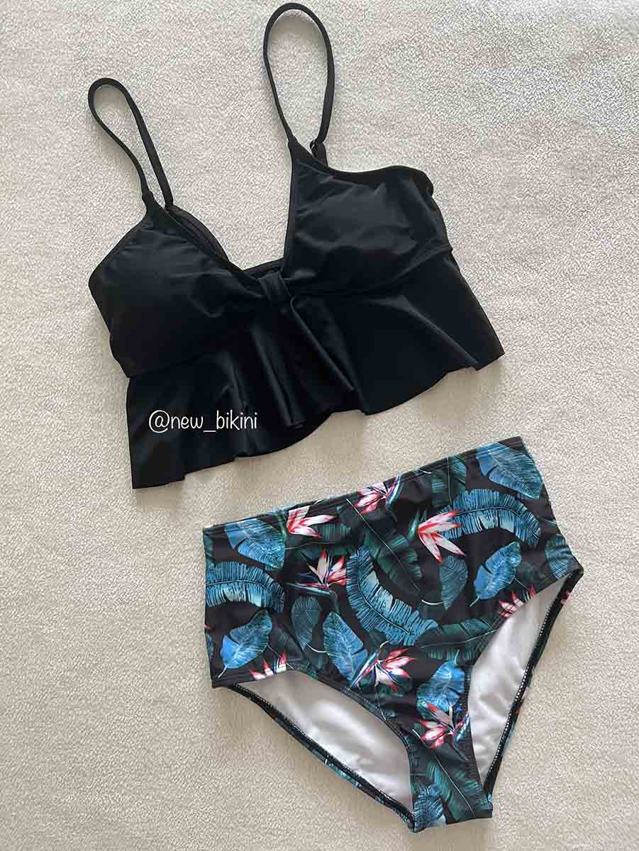 مایو فاق بلند طرحدار کد 883