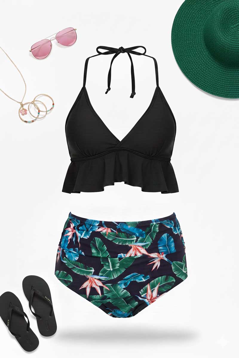 مایو فاق بلند طرحدار کد 883