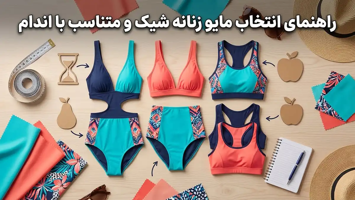 راهنمای انتخاب مایو زنانه شیک و متناسب با اندام