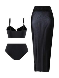 مایو سه تکه از سایز کوچک تا بزرگ کد 545