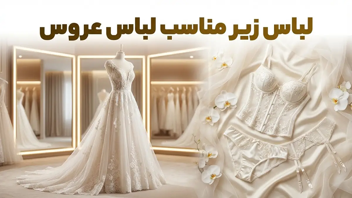 لباس زیر مناسب لباس عروس