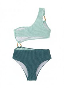 مونوکینی یقه رومی کد ۶۹۱