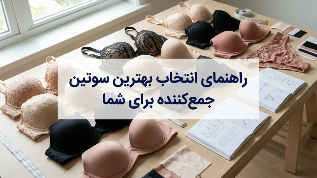بهترین سوتین جمع کننده: راهنمای جامع انتخاب و نگهداری راهنمای انتخاب بهترین سوتین جمع کننده مناسب شما