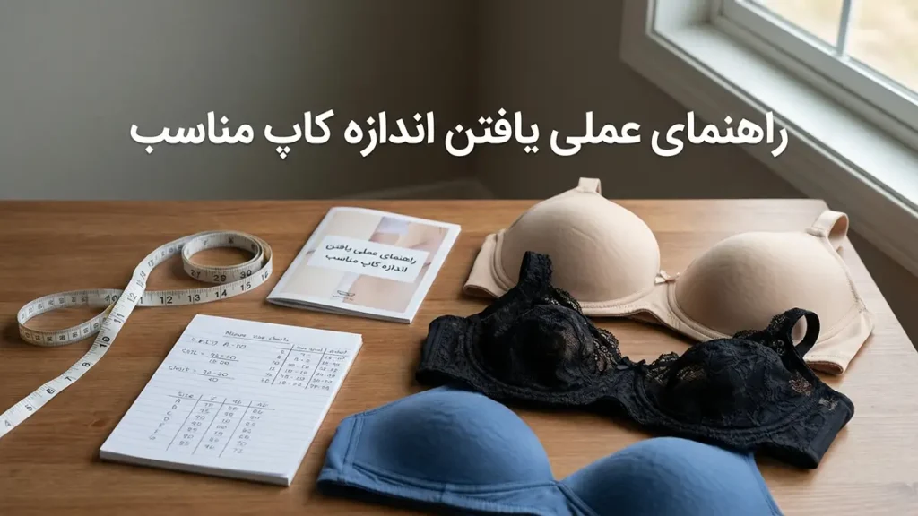 راهنمای عملی برای پیدا کردن سایز کاپ صحیح