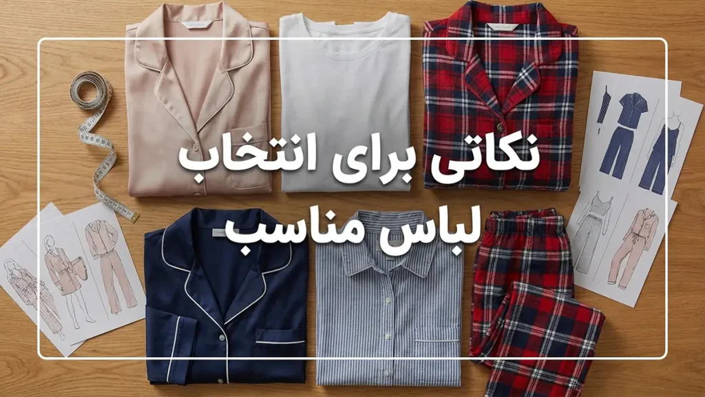 چطور لباس خواب مناسب تیپ بدنی انتخاب کنیم؟ نکات تکمیلی برای انتخابی بینقص