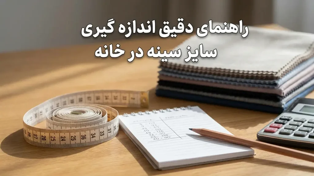 راهنمای دقیق اندازه‌گیری سایز سوتین در خانه