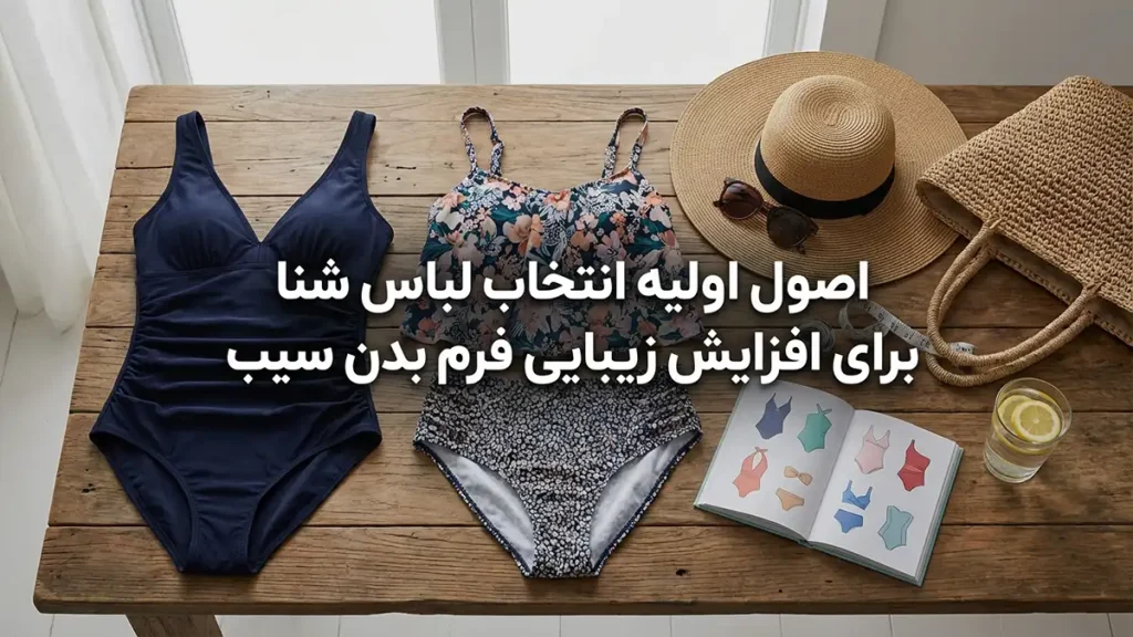 مایو مناسب بدن سیبی شکل: راهنمای جامع انتخاب اصول بنیادین انتخاب مایو برای برجستهسازی زیباییهای فرم سیب