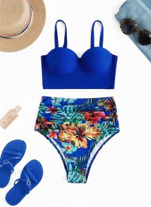 مایو فاق بلند آبی کد ۸۹۱