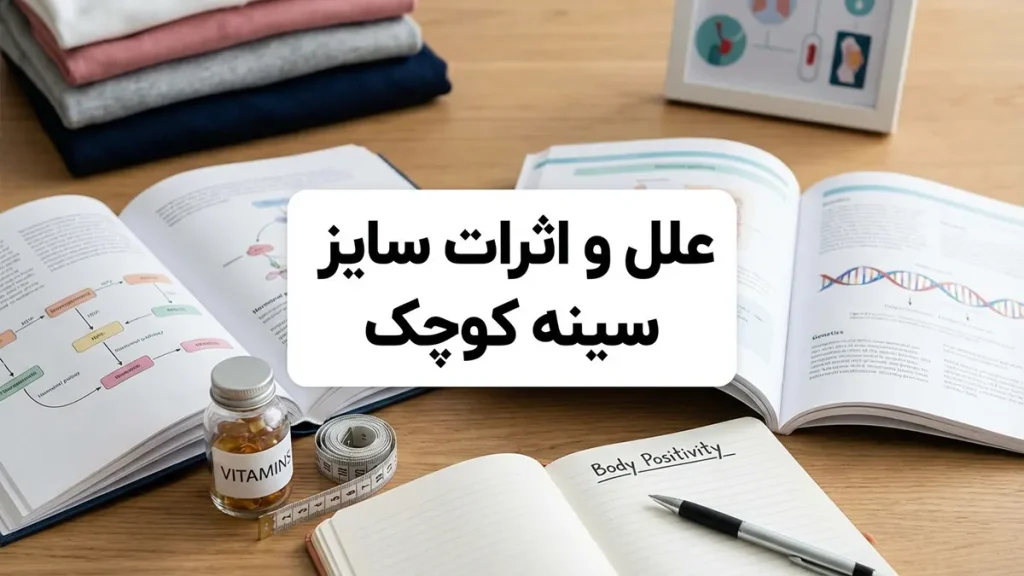 کوچکترین سایز سوتین زنانه علل و عوامل موثر بر سایز کوچک سینه
