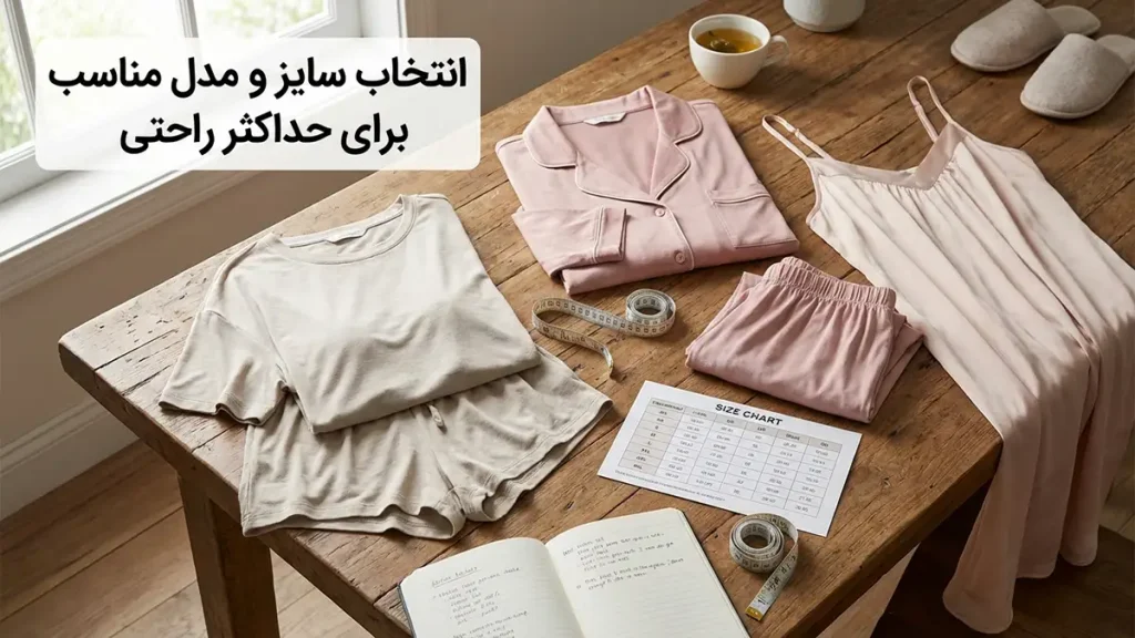 انتخاب سایز و مدل مناسب برای حداکثر راحتی