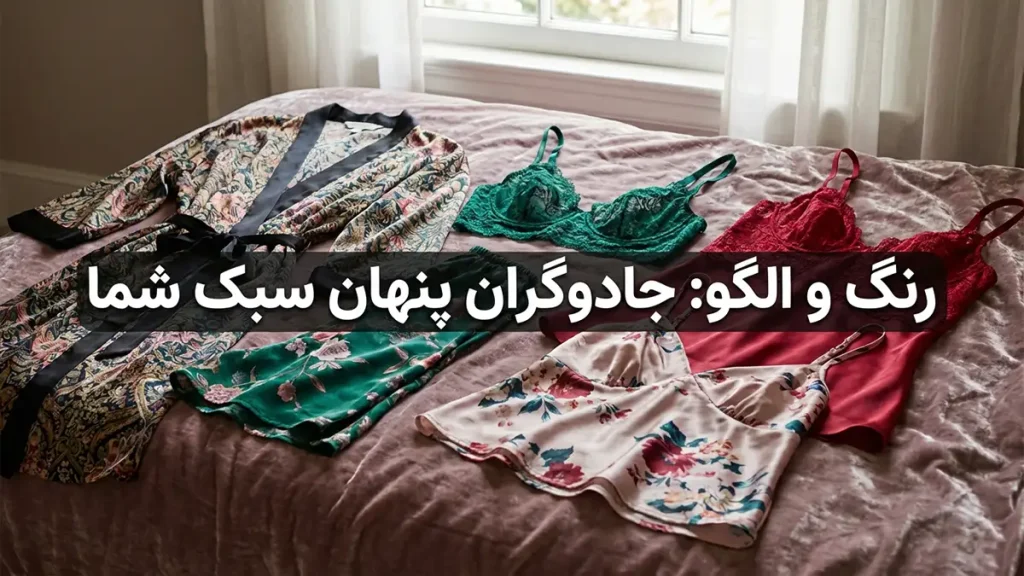 لباس زیر مناسب استایل جذاب شبانه رنگ و طرح: جادوگران پنهان استایل شما